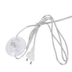 GLOBOSTAR® TOWER 01264 Μοντέρνο Επιδαπέδιο Φωτιστικό με Ντουί 1 x E27 AC 220-240V IP20 - Μπεζ & Λευκό - Μ40 x Π40 x Υ166cm - Image 9