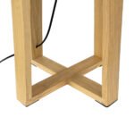 GLOBOSTAR® SQUID 01265 Μοντέρνο Επιτραπέζιο Φωτιστικό Πορτατίφ με Ντουί 1 x E27 AC 220-240V IP20 - Μπεζ - Μ30 x Π30 x Υ63cm - Image 12