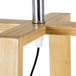 GLOBOSTAR® SQUID 01265 Μοντέρνο Επιτραπέζιο Φωτιστικό Πορτατίφ με Ντουί 1 x E27 AC 220-240V IP20 - Μπεζ - Μ30 x Π30 x Υ63cm - Image 10