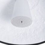 GLOBOSTAR® SERENIA 01270 Μοντέρνο Κρεμαστό Φωτιστικό Οροφής με Ντουί 1 x E27 AC 220-240V IP20 - Μαύρο & Λευκό - Μ60 x Π60 x Υ30cm - Image 10