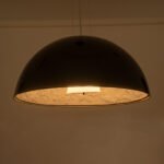 GLOBOSTAR® SERENIA 01270 Μοντέρνο Κρεμαστό Φωτιστικό Οροφής με Ντουί 1 x E27 AC 220-240V IP20 - Μαύρο & Λευκό - Μ60 x Π60 x Υ30cm - Image 3