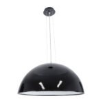 GLOBOSTAR® SERENIA 01270 Μοντέρνο Κρεμαστό Φωτιστικό Οροφής με Ντουί 1 x E27 AC 220-240V IP20 - Μαύρο & Λευκό - Μ60 x Π60 x Υ30cm - Image 4