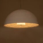 GLOBOSTAR® SERENIA 01271 Μοντέρνο Κρεμαστό Φωτιστικό Οροφής με Ντουί 1 x E27 AC 220-240V IP20 - Λευκό - Μ60 x Π60 x Υ30cm - Image 3