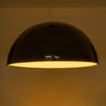 GLOBOSTAR® SERENIA 01272 Μοντέρνο Κρεμαστό Φωτιστικό Οροφής με Ντουί 1 x E27 AC 220-240V IP20 - Μαύρο & Λευκό - Μ90 x Π90 x Υ40cm - Image 3