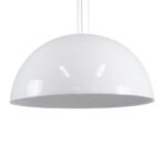 GLOBOSTAR® SERENIA 01273 Μοντέρνο Κρεμαστό Φωτιστικό Οροφής με Ντουί 1 x E27 AC 220-240V IP20 - Λευκό - Μ90 x Π90 x Y40cm - Image 2