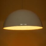 GLOBOSTAR® SERENIA 01273 Μοντέρνο Κρεμαστό Φωτιστικό Οροφής με Ντουί 1 x E27 AC 220-240V IP20 - Λευκό - Μ90 x Π90 x Y40cm - Image 3