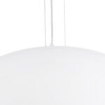 GLOBOSTAR® SERENIA 01273 Μοντέρνο Κρεμαστό Φωτιστικό Οροφής με Ντουί 1 x E27 AC 220-240V IP20 - Λευκό - Μ90 x Π90 x Y40cm - Image 8