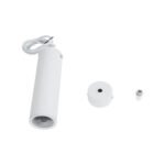 GLOBOSTAR® CANNON 01274 Μοντέρνο Κρεμαστό Φωτιστικό Οροφής με Ντουί 1 x GU10 AC 220-240V IP20 - Λευκό - Μ6 x Π6 x Y20cm - Image 11