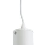 GLOBOSTAR® CANNON 01274 Μοντέρνο Κρεμαστό Φωτιστικό Οροφής με Ντουί 1 x GU10 AC 220-240V IP20 - Λευκό - Μ6 x Π6 x Y20cm - Image 8