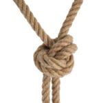 GLOBOSTAR® ROPE 01279 Boho Κρεμαστό Φωτιστικό Οροφής με Ντουί 2 x E27 AC 220-240V IP20 - Μπεζ - Μ30 x Π3.5 x Υ100cm - Image 4