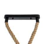 GLOBOSTAR® ROPE 01279 Boho Κρεμαστό Φωτιστικό Οροφής με Ντουί 2 x E27 AC 220-240V IP20 - Μπεζ - Μ30 x Π3.5 x Υ100cm - Image 5