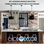 GLOBOSTAR® ROCKFORD 01287 Μοντέρνο Κρεμαστό Φωτιστικό Οροφής με Ντουί 3 x E27 AC 220-240V IP20 - Μαύρο & Χρυσό - Μ86 x Π86 x Υ30cm - Image 9
