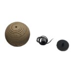 GLOBOSTAR® SANTORINI 01288 Boho Κρεμαστό Φωτιστικό Οροφής με Ντουί 1 x E27 AC 220-240V IP20 - Καφέ - Μ20 x Π20 x Y16cm - Image 10