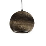 GLOBOSTAR® SANTORINI 01288 Boho Κρεμαστό Φωτιστικό Οροφής με Ντουί 1 x E27 AC 220-240V IP20 - Καφέ - Μ20 x Π20 x Y16cm - Image 3