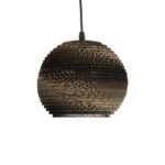 GLOBOSTAR® SANTORINI 01288 Boho Κρεμαστό Φωτιστικό Οροφής με Ντουί 1 x E27 AC 220-240V IP20 - Καφέ - Μ20 x Π20 x Y16cm - Image 5