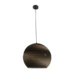 GLOBOSTAR® SANTORINI 01289 Boho Κρεμαστό Φωτιστικό Οροφής με Ντουί 1 x E27 AC 220-240V IP20 - Καφέ - Μ40 x Π40 x Y35cm - Image 4