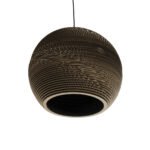 GLOBOSTAR® SANTORINI 01289 Boho Κρεμαστό Φωτιστικό Οροφής με Ντουί 1 x E27 AC 220-240V IP20 - Καφέ - Μ40 x Π40 x Y35cm - Image 6