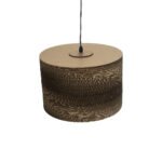 GLOBOSTAR® SANTORINI 01290 Boho Κρεμαστό Φωτιστικό Οροφής με Ντουί 1 x E27 AC 220-240V IP20 - Καφέ - Μ30 x Π30 x Y20cm - Image 7