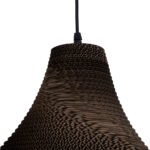 GLOBOSTAR® SANTORINI 01292 Boho Κρεμαστό Φωτιστικό Οροφής με Ντουί 1 x E27 AC 220-240V IP20 - Καφέ - Μ30 x Π30 x Y30cm - Image 10