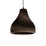 GLOBOSTAR® SANTORINI 01292 Boho Κρεμαστό Φωτιστικό Οροφής με Ντουί 1 x E27 AC 220-240V IP20 - Καφέ - Μ30 x Π30 x Y30cm - Image 2