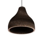 GLOBOSTAR® SANTORINI 01292 Boho Κρεμαστό Φωτιστικό Οροφής με Ντουί 1 x E27 AC 220-240V IP20 - Καφέ - Μ30 x Π30 x Y30cm - Image 6