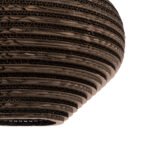 GLOBOSTAR® SANTORINI 01293 Boho Κρεμαστό Φωτιστικό Οροφής με Ντουί 1 x E27 AC 220-240V IP20 - Καφέ - Μ30 x Π30 x Y20cm - Image 10