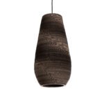 GLOBOSTAR® SANTORINI 01294 Boho Κρεμαστό Φωτιστικό Οροφής με Ντουί 1 x E27 AC 220-240V IP20 - Καφέ - Μ21 x Π21 x Y43cm - Image 2