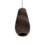 GLOBOSTAR® SANTORINI 01294 Boho Κρεμαστό Φωτιστικό Οροφής με Ντουί 1 x E27 AC 220-240V IP20 - Καφέ - Μ21 x Π21 x Y43cm - Image 6