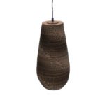 GLOBOSTAR® SANTORINI 01294 Boho Κρεμαστό Φωτιστικό Οροφής με Ντουί 1 x E27 AC 220-240V IP20 - Καφέ - Μ21 x Π21 x Y43cm - Image 7