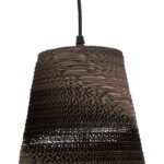 GLOBOSTAR® SANTORINI 01294 Boho Κρεμαστό Φωτιστικό Οροφής με Ντουί 1 x E27 AC 220-240V IP20 - Καφέ - Μ21 x Π21 x Y43cm - Image 8