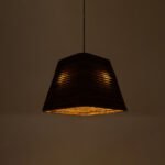 GLOBOSTAR® SANTORINI 01295 Boho Κρεμαστό Φωτιστικό Οροφής με Ντουί 1 x E27 AC 220-240V IP20 - Καφέ - Μ38 x Π38 x Υ30cm - Image 3