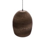 GLOBOSTAR® SANTORINI 01296 Boho Κρεμαστό Φωτιστικό Οροφής με Ντουί 1 x E27 AC 220-240V IP20 - Καφέ - Μ35 x Π35 x Υ40cm - Image 7