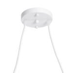 GLOBOSTAR® BIKE 01300 Vintage Κρεμαστό Φωτιστικό Οροφής με Ντουί 2 x E27 AC 220-240V IP20 - Λευκό - Μ67 x Π3.5 x Υ41cm - Image 8