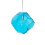 GLOBOSTAR® RINA 01306 Μοντέρνο Κρεμαστό Φωτιστικό Οροφής με Ντουί 1 x G9 AC 220-240V IP20 - Γαλάζιο - Μ20 x Π20 x Υ20cm - Image 5