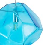 GLOBOSTAR® RINA 01306 Μοντέρνο Κρεμαστό Φωτιστικό Οροφής με Ντουί 1 x G9 AC 220-240V IP20 - Γαλάζιο - Μ20 x Π20 x Υ20cm - Image 8