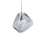 GLOBOSTAR® RINA 01307 Μοντέρνο Κρεμαστό Φωτιστικό Οροφής με Ντουί 1 x G9 AC 220-240V IP20 - Γκρι - Μ16 x Π16 x Υ17cm - Image 2