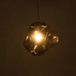 GLOBOSTAR® RINA 01307 Μοντέρνο Κρεμαστό Φωτιστικό Οροφής με Ντουί 1 x G9 AC 220-240V IP20 - Γκρι - Μ16 x Π16 x Υ17cm - Image 3