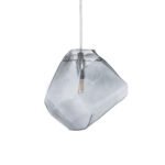 GLOBOSTAR® RINA 01307 Μοντέρνο Κρεμαστό Φωτιστικό Οροφής με Ντουί 1 x G9 AC 220-240V IP20 - Γκρι - Μ16 x Π16 x Υ17cm - Image 5