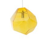 GLOBOSTAR® RINA 01308 Μοντέρνο Κρεμαστό Φωτιστικό Οροφής με Ντουί 1 x G9 AC 220-240V IP20 - Κίτρινο - Μ20 x Π20 x Υ20cm - Image 5