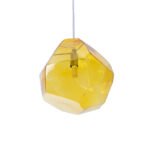 GLOBOSTAR® RINA 01308 Μοντέρνο Κρεμαστό Φωτιστικό Οροφής με Ντουί 1 x G9 AC 220-240V IP20 - Κίτρινο - Μ20 x Π20 x Υ20cm - Image 6