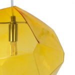 GLOBOSTAR® RINA 01308 Μοντέρνο Κρεμαστό Φωτιστικό Οροφής με Ντουί 1 x G9 AC 220-240V IP20 - Κίτρινο - Μ20 x Π20 x Υ20cm - Image 8