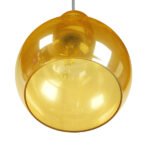 GLOBOSTAR® LUCREZIA 01315 Μοντέρνο Κρεμαστό Φωτιστικό Οροφής με Ντουί 1 x E27 AC 220-240V IP20 - Μελί - Μ18 x Π18 x Υ23cm - Image 6