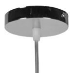 GLOBOSTAR® LUCREZIA 01315 Μοντέρνο Κρεμαστό Φωτιστικό Οροφής με Ντουί 1 x E27 AC 220-240V IP20 - Μελί - Μ18 x Π18 x Υ23cm - Image 8