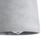 GLOBOSTAR® TRIBECA 01319 Boho Κρεμαστό Φωτιστικό Οροφής με Ντουί 1 x E27 AC 220-240V IP20 - Γκρι & Μπεζ - Μ20 x Π20 x Υ26cm - Image 9