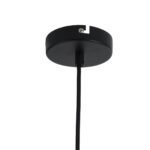 GLOBOSTAR® DURANT 01322 Μοντέρνο Κρεμαστό Φωτιστικό Οροφής με Ντουί 1 x E27 AC 220-240V IP20 - Γκρι & Χρυσό - Μ12 x Π12 x Υ40cm - Image 10