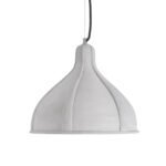 GLOBOSTAR® TRIBECA 01326 Μοντέρνο Κρεμαστό Φωτιστικό Οροφής με Ντουί 1 x E27 AC 220-240V IP20 - Γκρι - Μ30 x Π30 x Υ27cm - Image 5