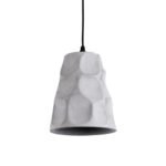 GLOBOSTAR® TRIBECA 01327 Μοντέρνο Κρεμαστό Φωτιστικό Οροφής με Ντουί 1 x E27 AC 220-240V IP20 - Γκρι - Μ18 x Π18 x Υ23cm - Image 2