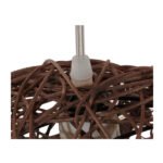 GLOBOSTAR® CRESCENT 01330 Vintage Κρεμαστό Φωτιστικό Οροφής με Ντουί 1 x E27 AC 220-240V IP20 - Καφέ - Μ30 x Π20 x Υ35cm - Image 6