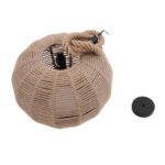 GLOBOSTAR® MANDALA 01331 Vintage Κρεμαστό Φωτιστικό Οροφής με Ντουί 1 x E27 AC 220-240V IP20 - Μπεζ - Μ40 x Π40 x Υ33cm - Image 13