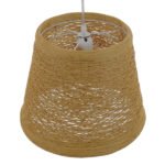 GLOBOSTAR® PLAYROOM 01332 Vintage Κρεμαστό Φωτιστικό Οροφής με Ντουί 1 x E27 AC 220-240V IP20 - Μπεζ - Μ32 x Π32 x Υ27cm - Image 4